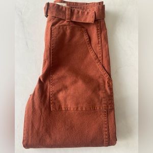 Madewell Cropped Wide Leg Crop Pant